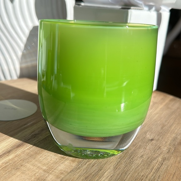 glassybaby “lucky” glass votive 💚 - Picture 8 of 8